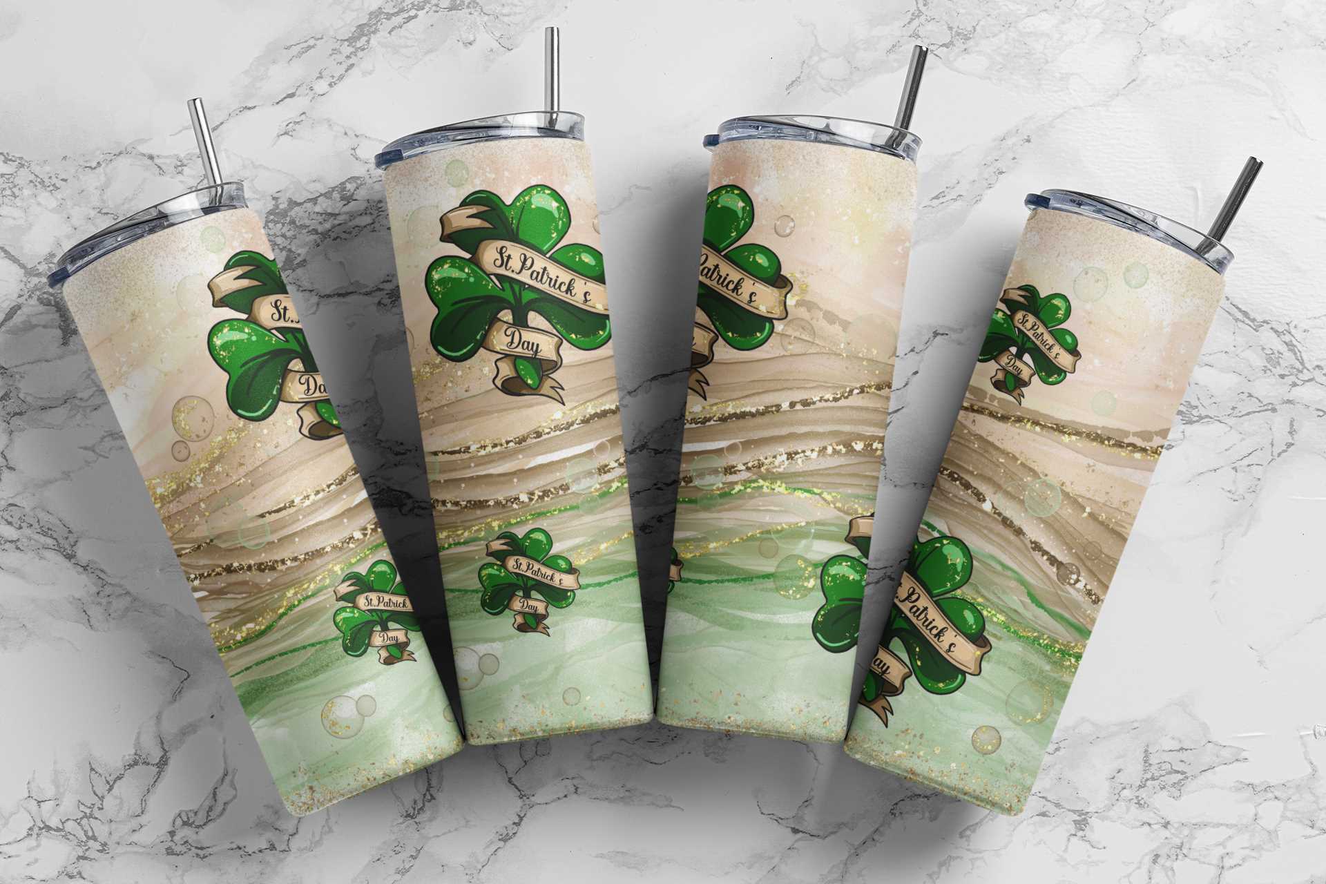 St. Patrick's Day Trebol, Tumbler